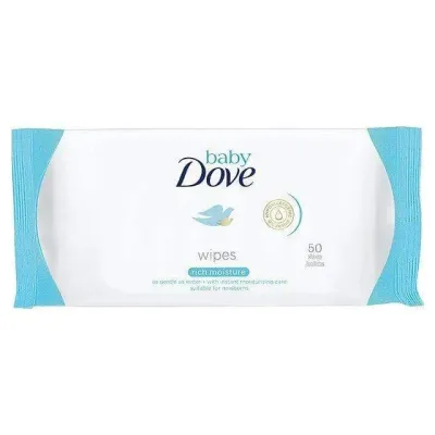 BABY DOVE WIPES RICH MOISTURE 50'S (1/12)