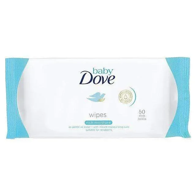 BABY DOVE WIPES RICH MOISTURE 50'S (1/12)
