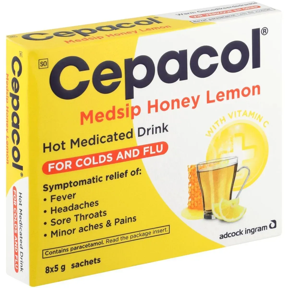 CEPACOL MEDISIP H/LEMON 8s