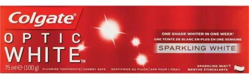 COL T/P OPTIC WHITE SPARKLE 75ML (3/12)