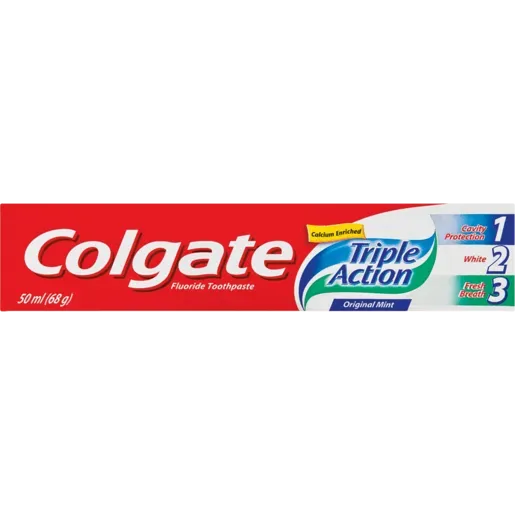 COL T/P TRIPLE ACT MINT 50ML (12/72)