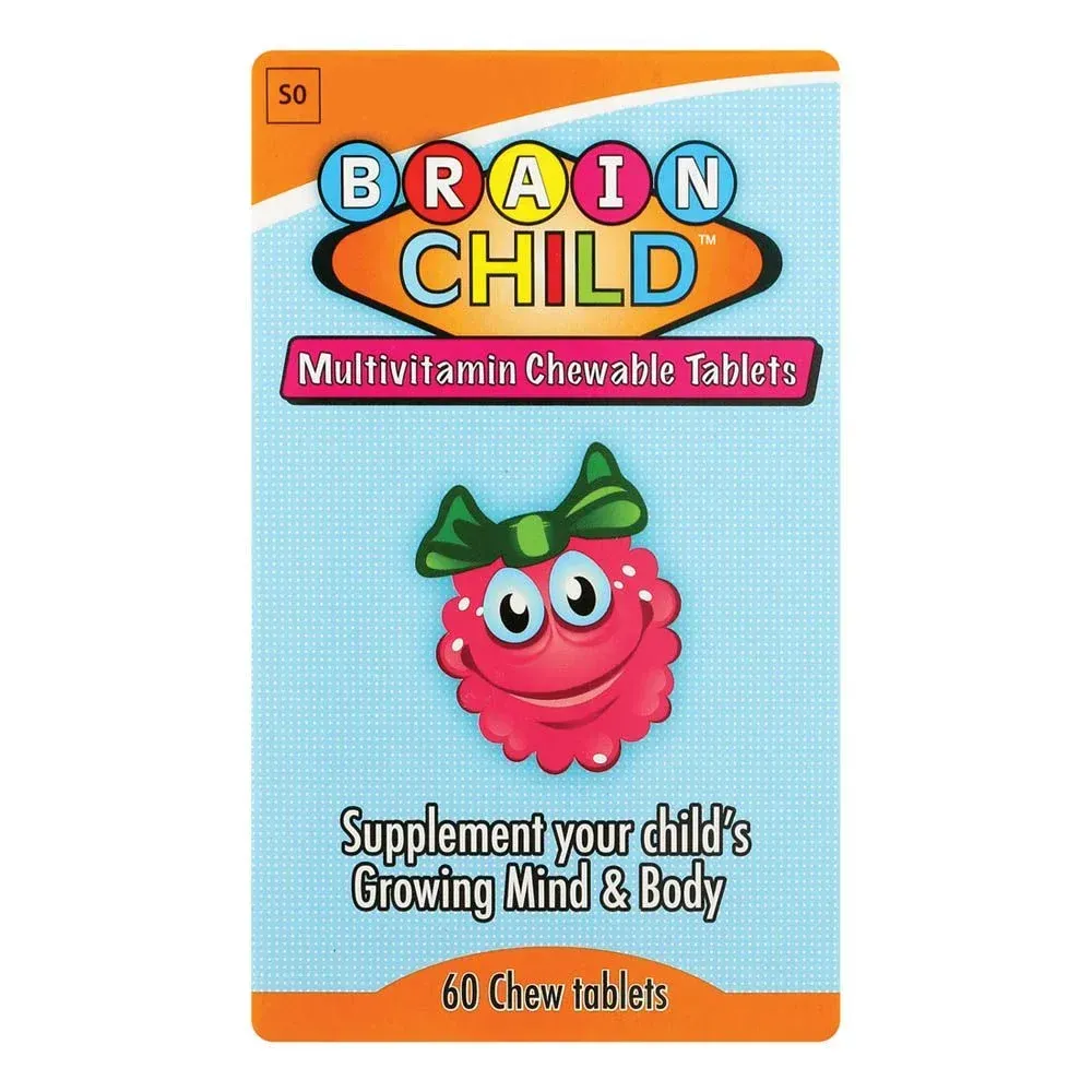 BRAIN CHILD MVIT CHEW TABS 60'S