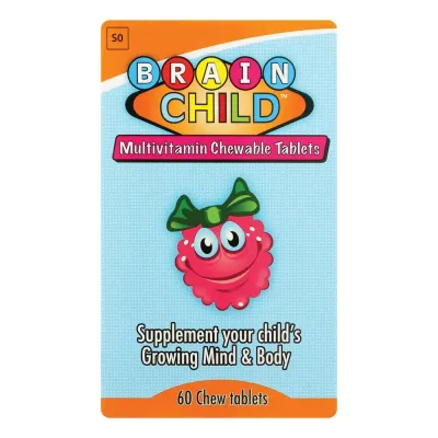 BRAIN CHILD MVIT CHEW TABS 60'S