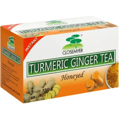 CLOSEMYER TURMERIC GINGER TEA 10'S (3/6)
