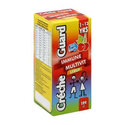 CRECHE GUARD IMMUNE SYRUP 1 -12YRS 100ML bs-4