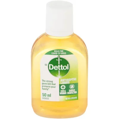 DETTOL LIQUID 50ML (12/48)