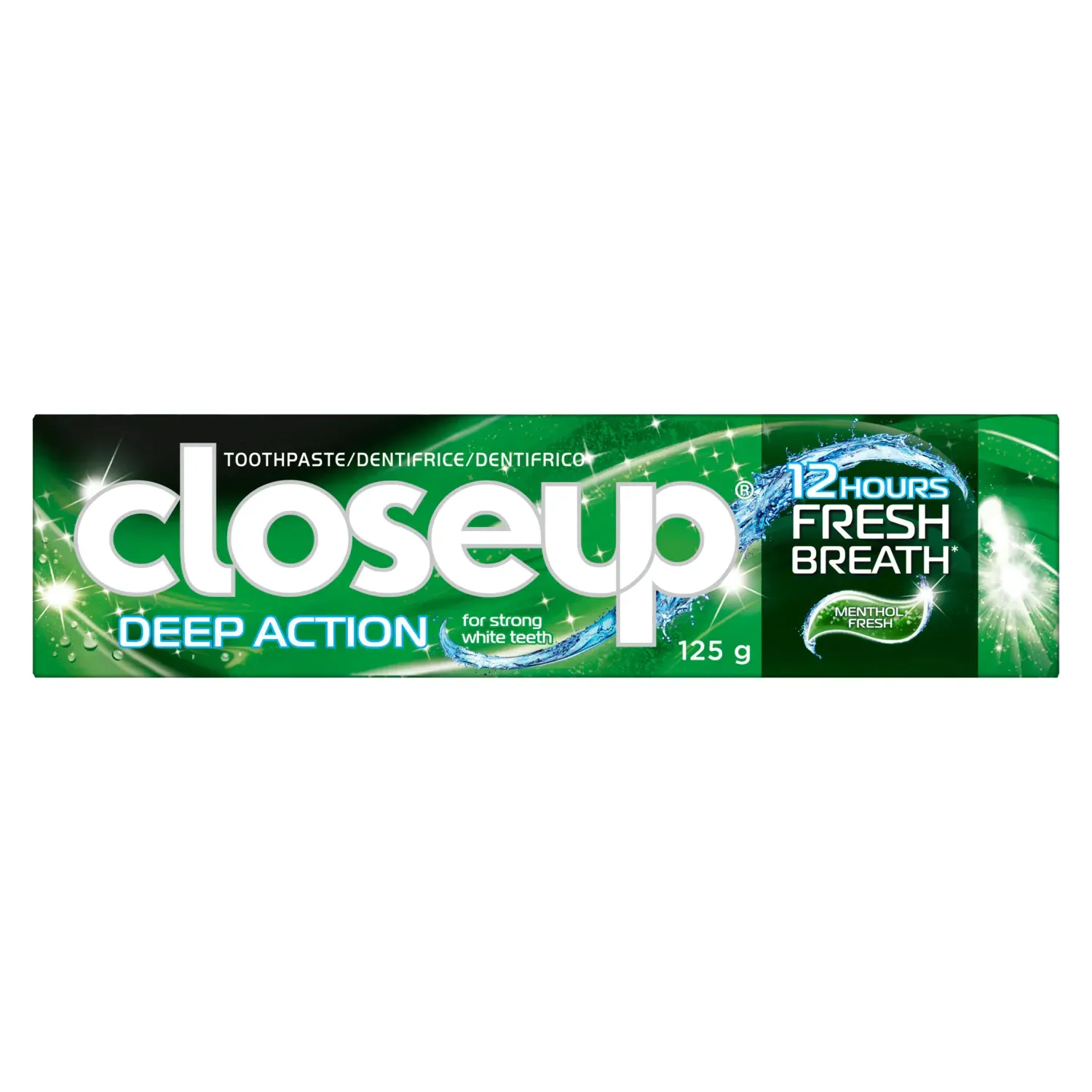 CLOSE UP T/PASTE MENTHOL 125G (6)
