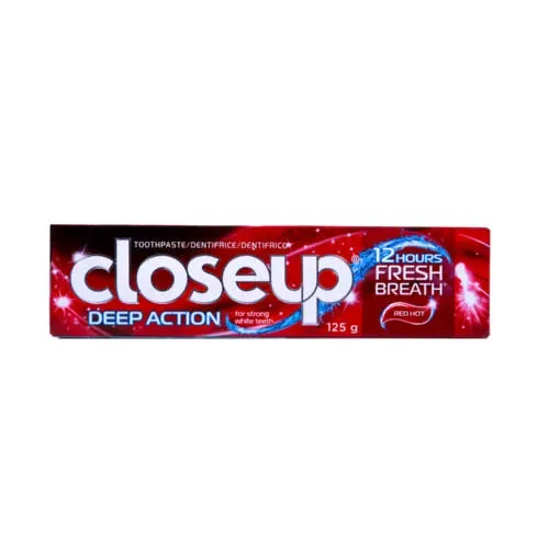 CLOSE UP T/PASTE RED 125G (6/72)