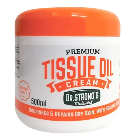 DR STRONG TISSUE OIL CRM 500ML (6/24)