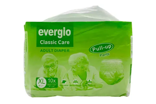 E/G ADULT DIAPERS PULL UP X/L 10'S (1/10)