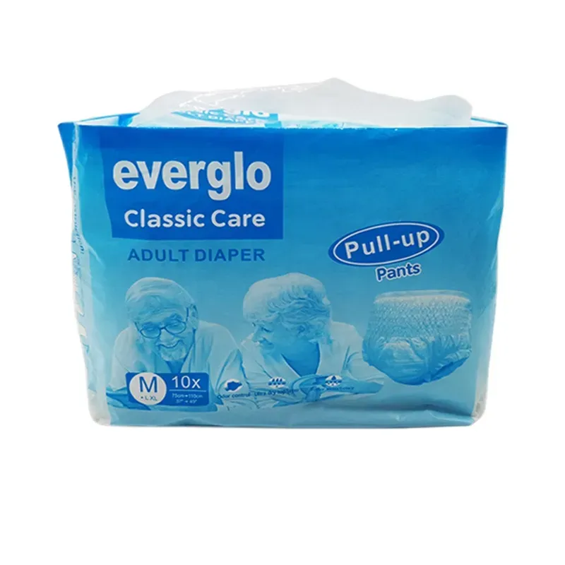 E/G ADULT DIAPERS PULL UP MED 10'S (1/10)  ec-4  rt-6