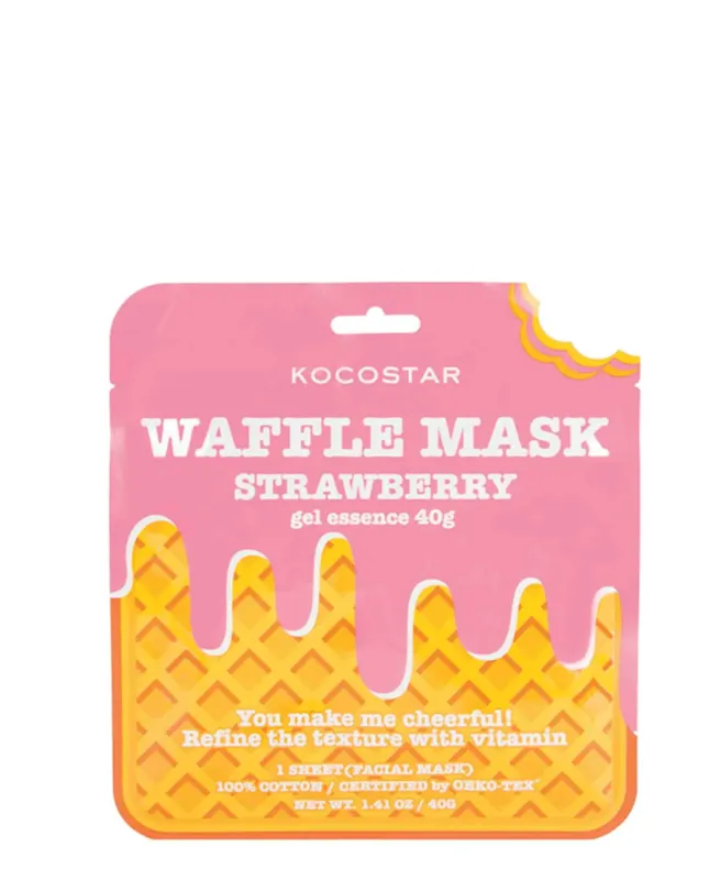 FL KOCOSTAR WAFFLE MASK STRAWBERRY