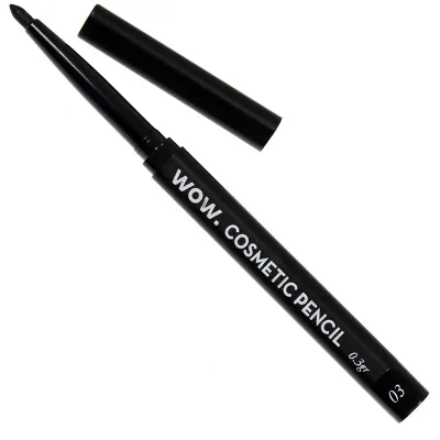 WOW COSM PENCIL RET MT BLK #03
