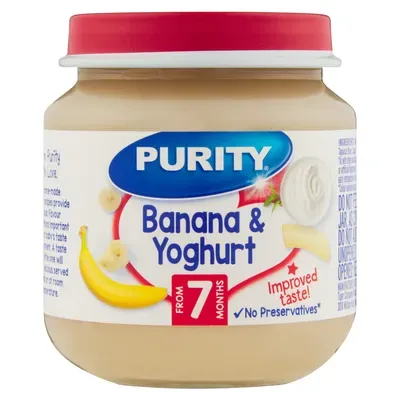 PURITY 2ND B/YOGHURT 125ML (6/24)