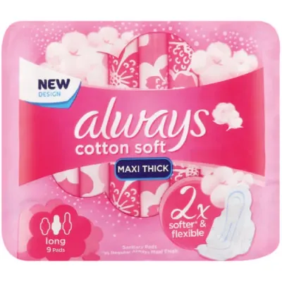 ALWAYS MAXI SOFT LONG 9'S (6/24)   alpha-16.15