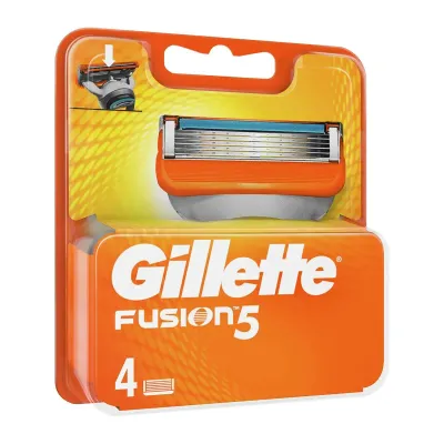 GILLETTE FUSION 5 CARTRIDGES 4'S (3/10)