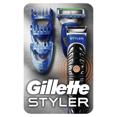 GILLETTE STYLER RAZOR & TRIMER SET 1UP (3/6) dc   md