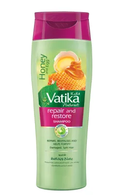 VATIKA S/POO R/RESTORE HONEY  400ML (1/12)