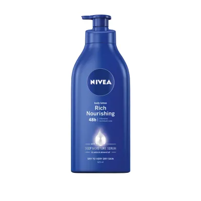 NIVEA LOT R/NOURISH 625ML (1/6)
