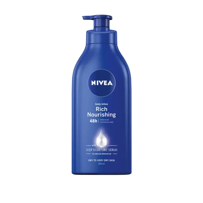 NIVEA LOT R/NOURISH 625ML (1/6)