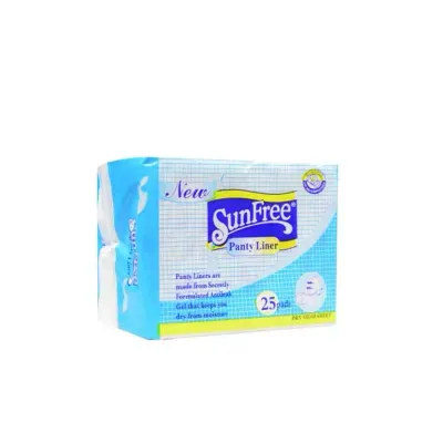 SUNFREE P/LINERS E SCENT 25'S (12/72)