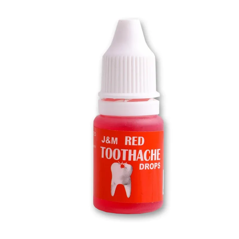 J&M TOOTHACHE DROPS RED 10ML (6/72)