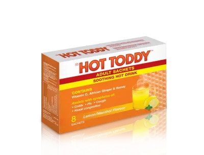 HOT TODDY LEMON MENTH SACH 8's