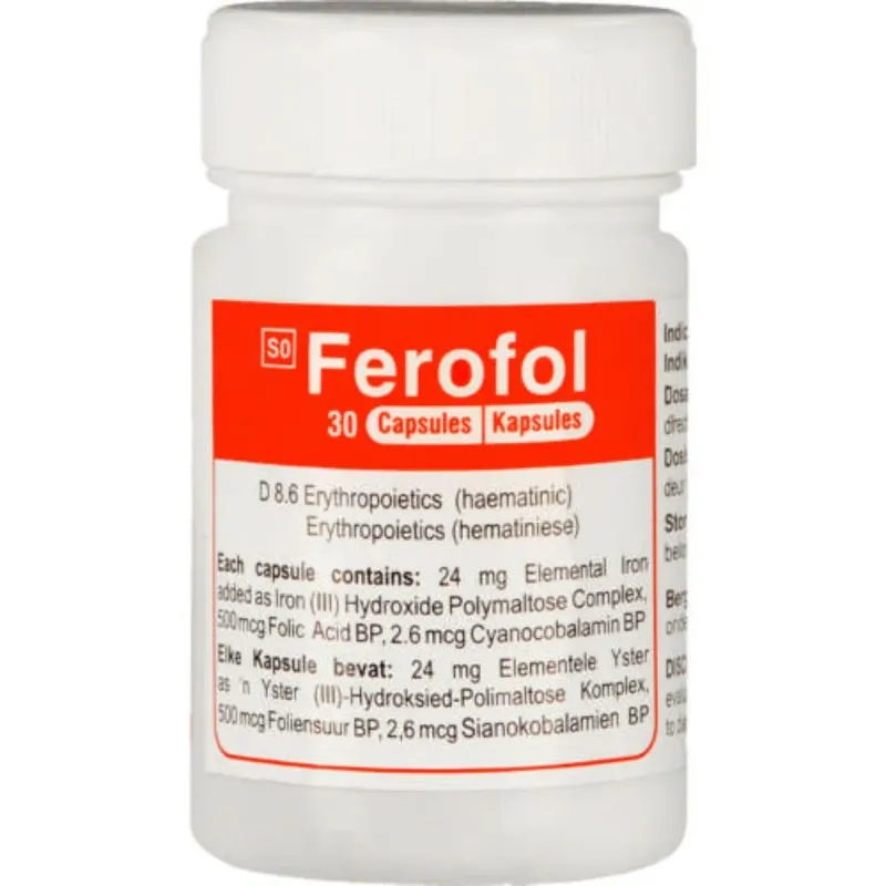 FEROFOL CAPS 30'S