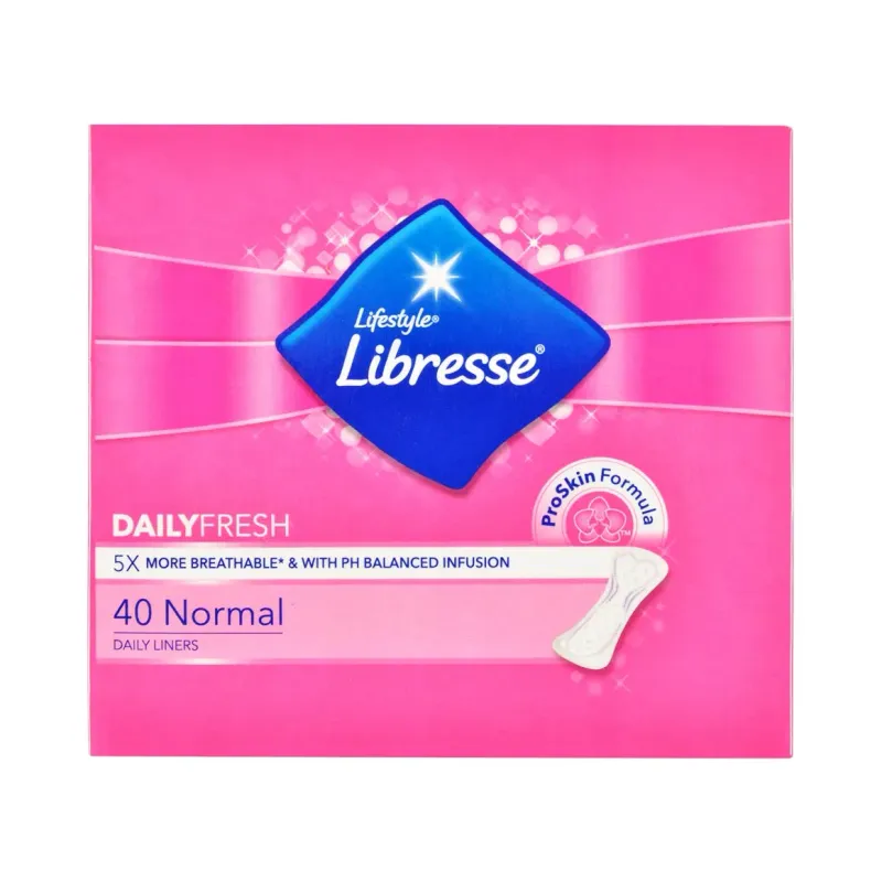 LIBRESSE P/LINERS REG 40'S (6/12) bs-5