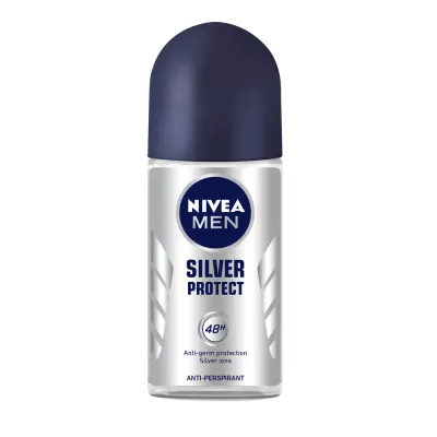NIVEA 4MEN R/ON SILVER 50ML (6)