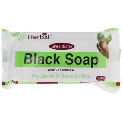 VP HERBAL BLACK SOAP 150G (1/24)