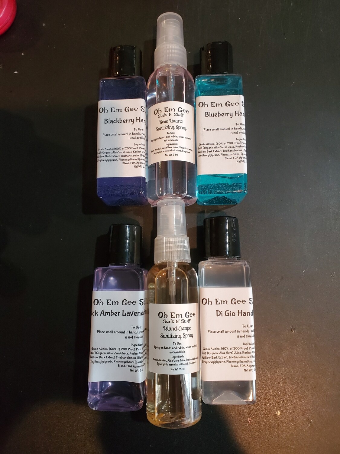 Mini 3 Pack Sanitizer