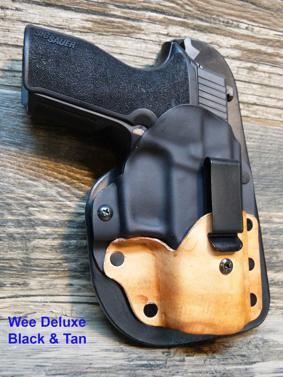 Sig Sauer -Wee Deluxe - IWB Light or laser bearing Holster