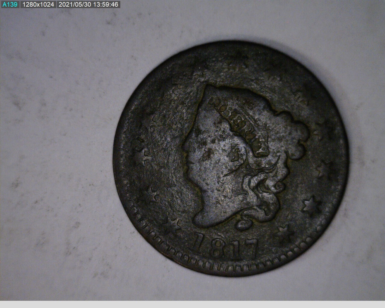 1817 Large Cent