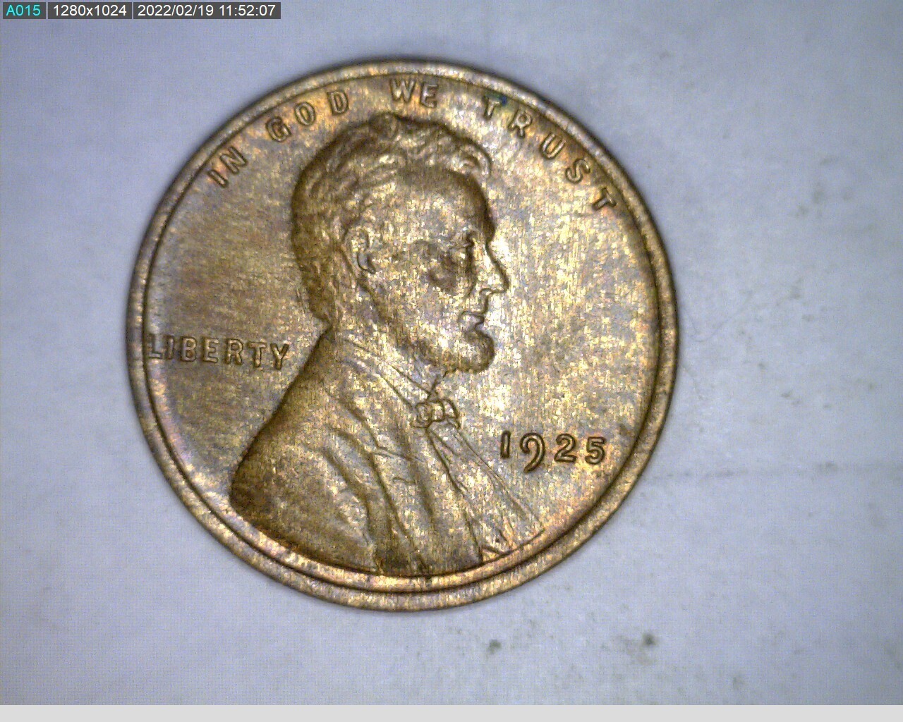 1925 Lincoln Wheat Cent