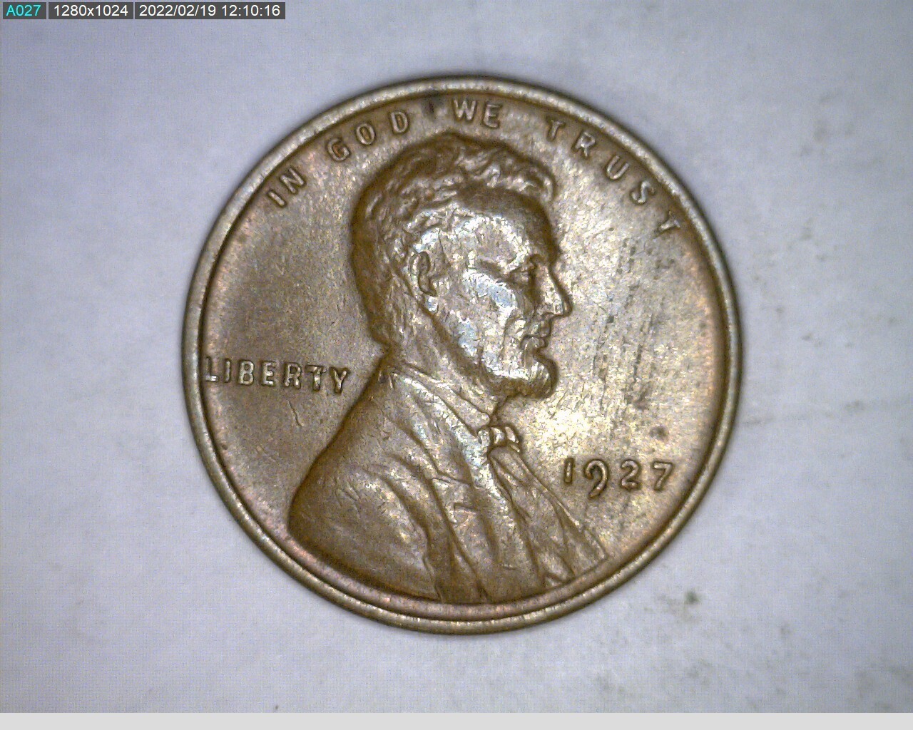 1927 Lincoln wheat cent