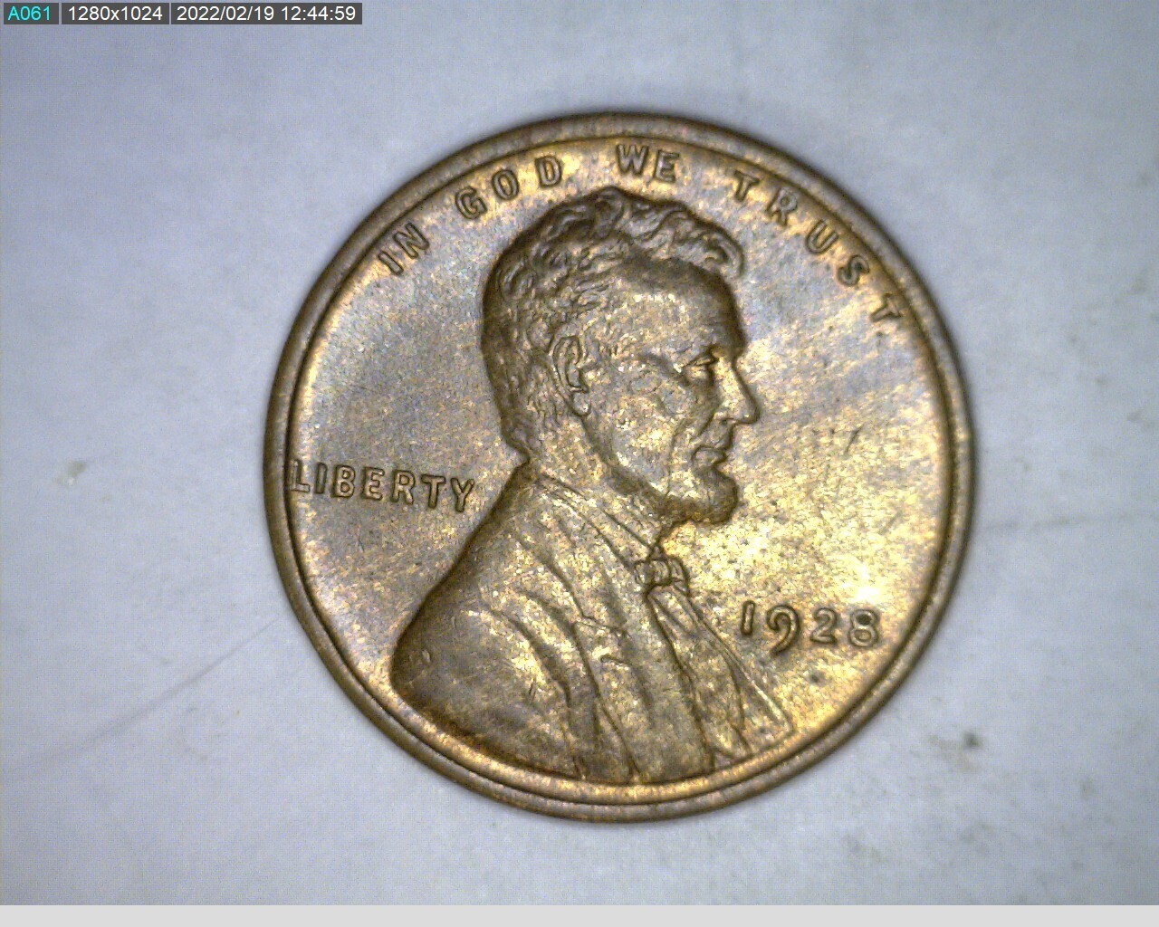 1928 Lincoln wheat cent