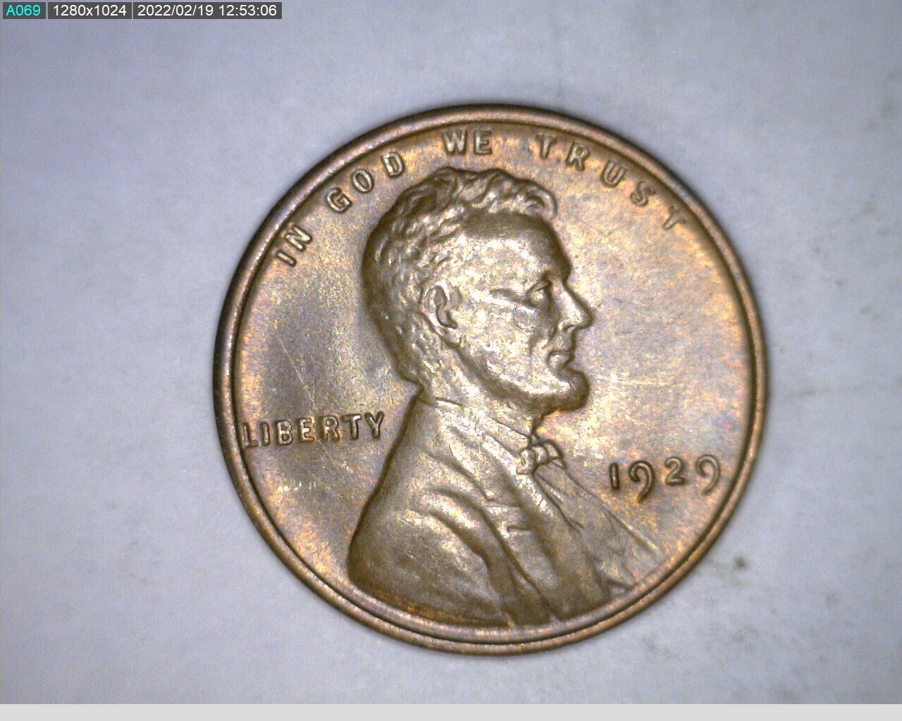 1929 Lincoln wheat cent