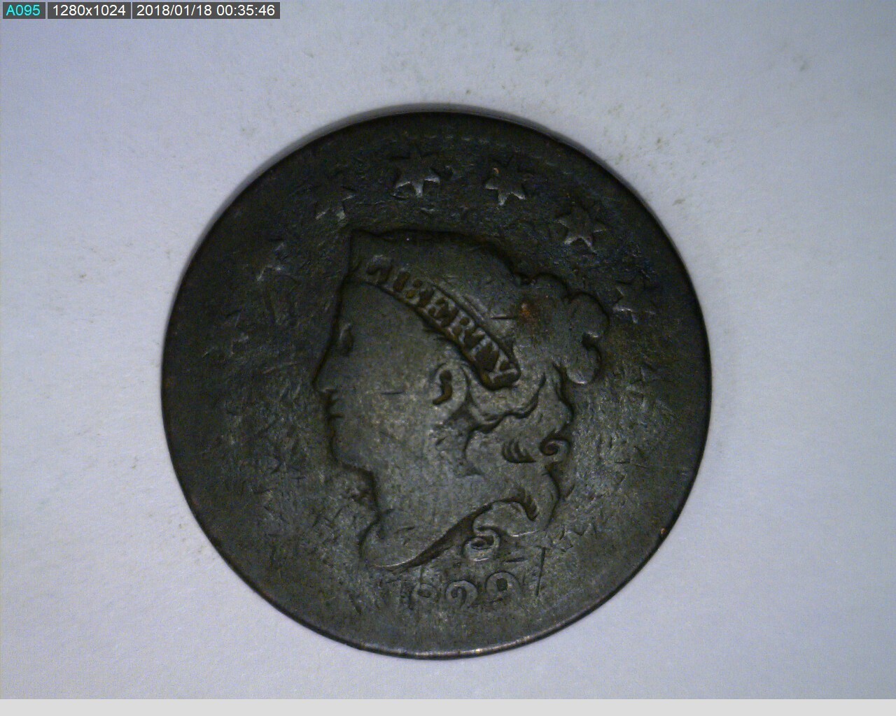 1829 Large Cent