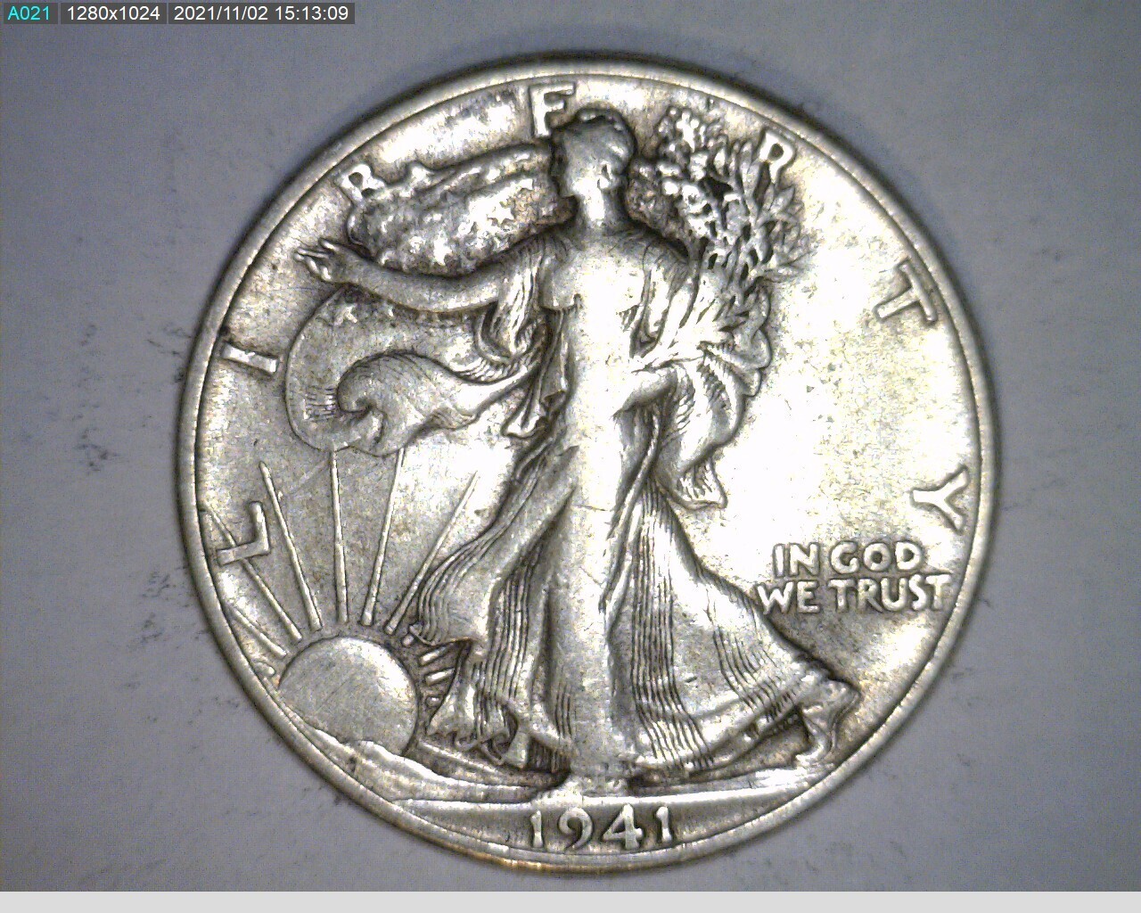 1941 D Walking Liberty Half Dollar