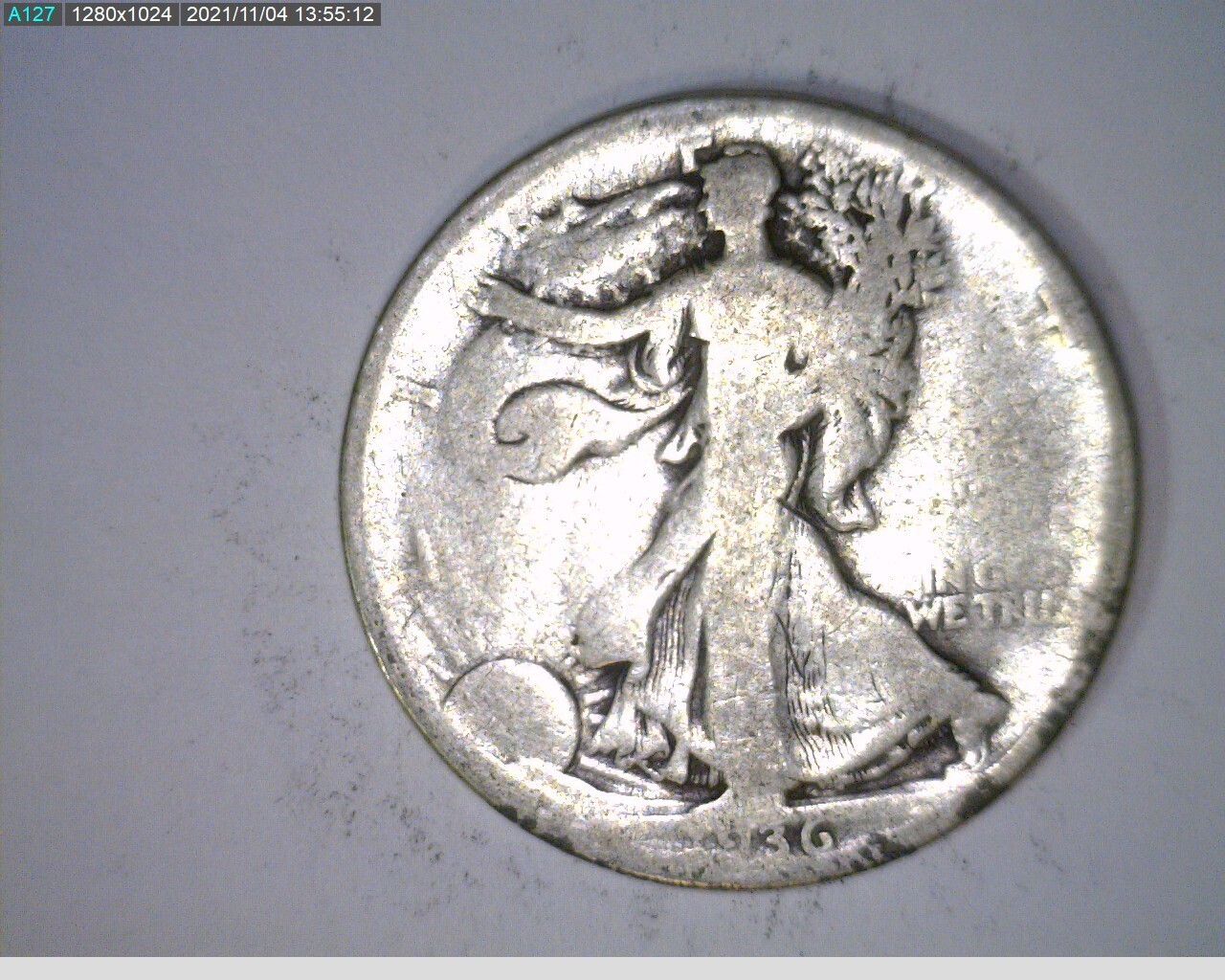 1936 D Walking Liberty Half Dollar