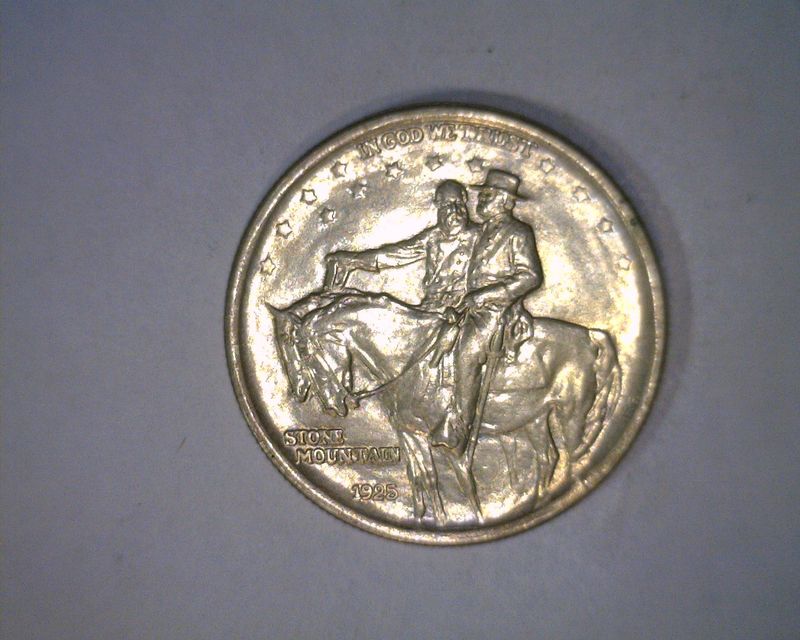 1925 Stone Mountain Comm Half Dollar