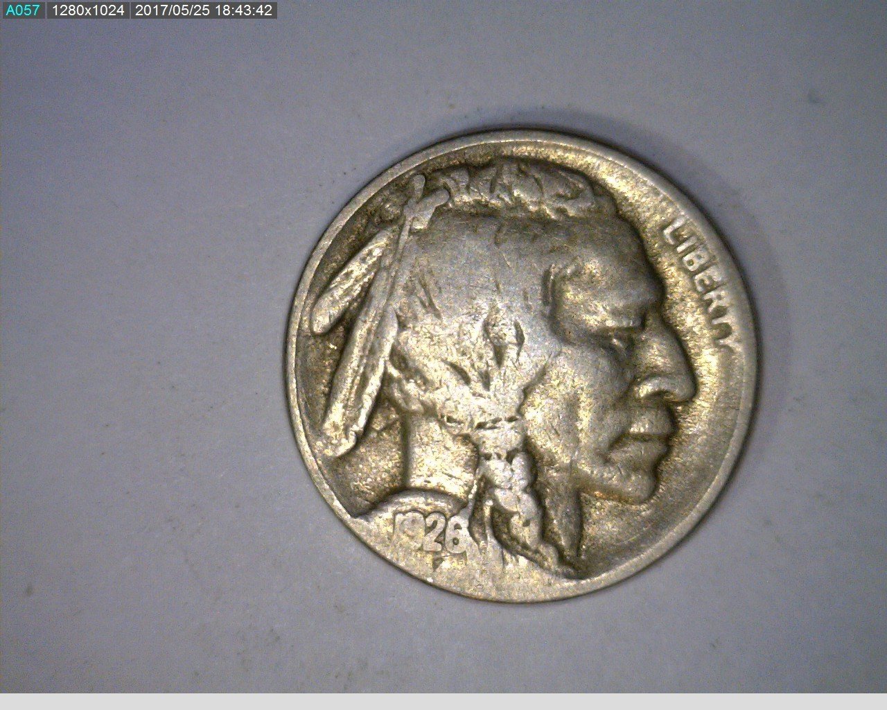 1926-S 5C Buffalo Nickel