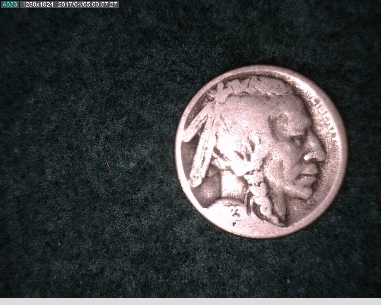 1923-S 5C Buffalo Nickel