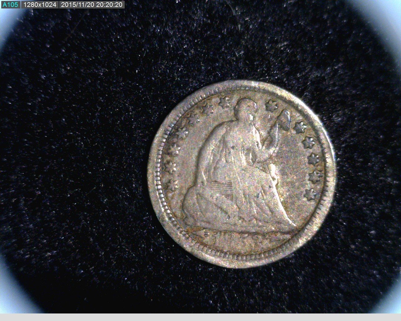 1853  1/2 10C Seated Liberty Half Dime