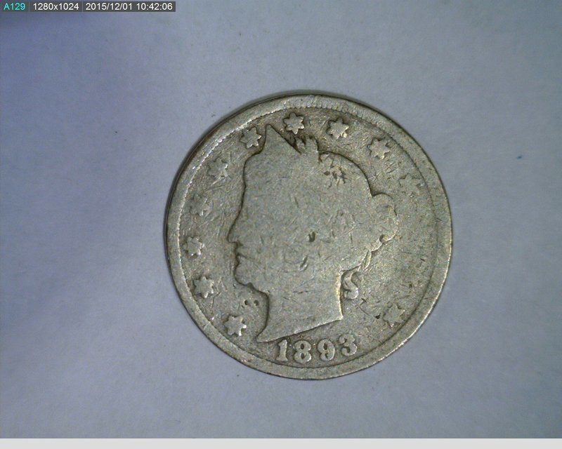 1893 Liberty Nickel