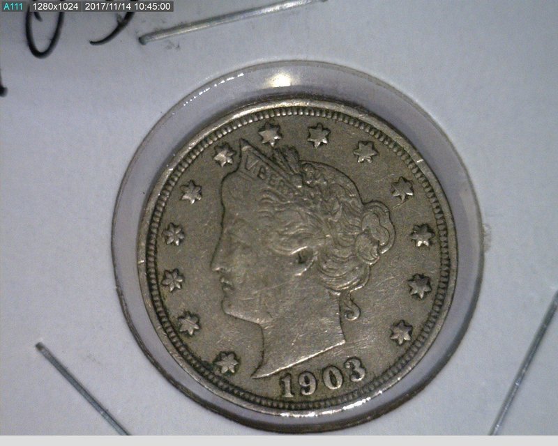 1903 5c Liberty Nickel