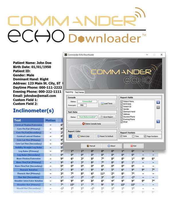 Commander Echo Downloader Software