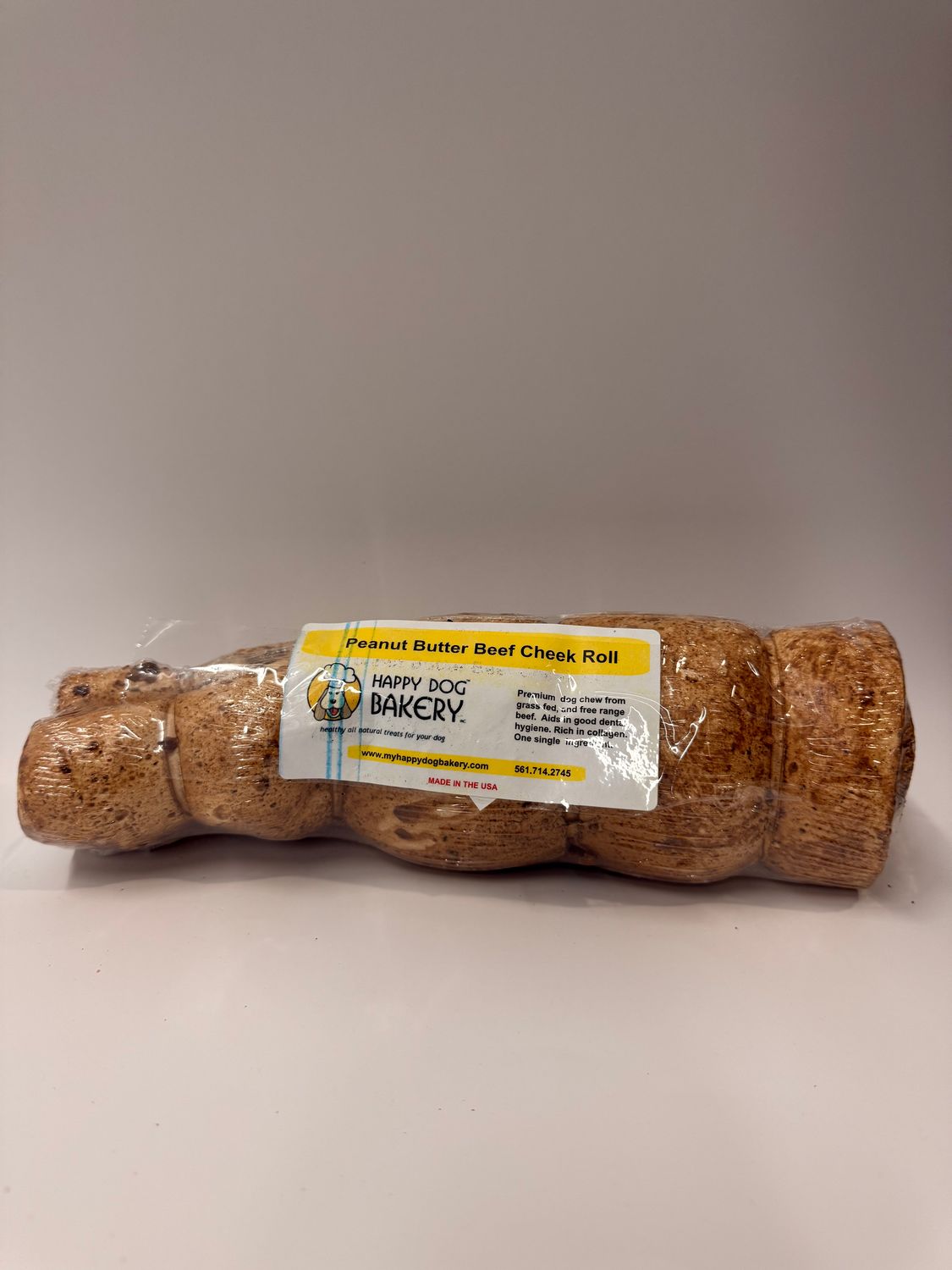 Peanut Butter Beef Cheek Roll