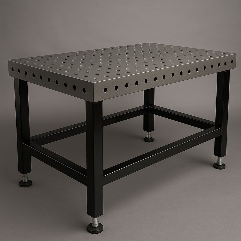 Tavolo modulare per saldatura 1200x800 – Piano forato 16 mm
